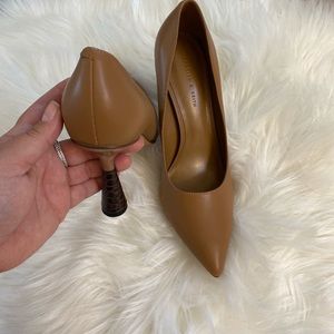 NWT Charles and Keith camel heels